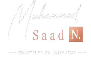 Muhammad Saad N., Construction Estimator